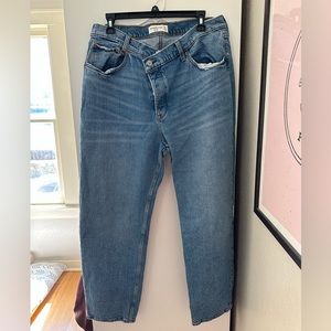 Abercrombie dad jeans